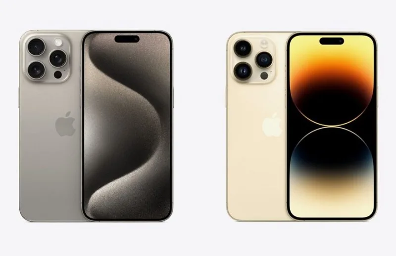 so sanh iphone 14 pro max va 15 pro max co dang de nang cap
