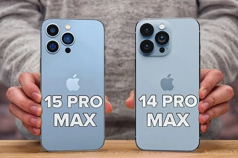 so sanh iphone 14 pro max va 15 pro max co dang de nang cap