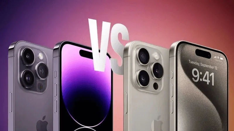 so sanh iphone 14 pro max va 15 pro max co dang de nang cap
