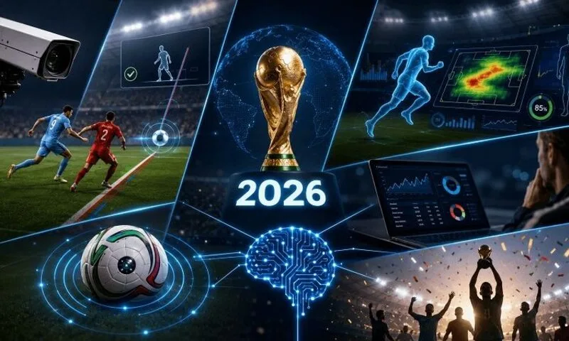 Công nghệ tại World Cup 2026 gồm VAR, bóng kết nối, việt vị bán tự động, góc nhìn từ camera trọng tài và mô hình cầu thủ 3D hỗ trợ truyền hình.