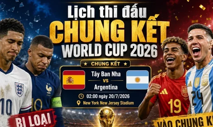 Chung kết World Cup 2026: Đại chiến giữa châu Âu và Nam Mỹ