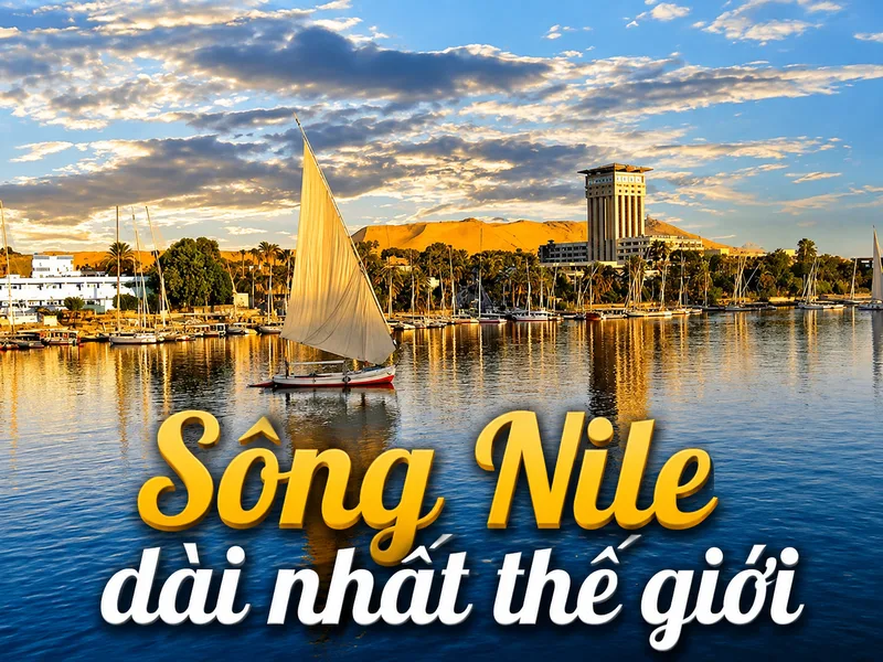 Con sông dài nhất thế giới hiện thường được ghi nhận là sông Nile, dòng chảy nổi tiếng của khu vực Đông Bắc châu Phi